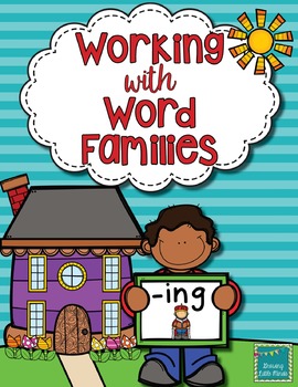 Preview of Word Family activities- ing