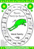 Word Family -og Phonics Merry-Go-Round Game
