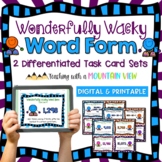 Word Form Task Cards