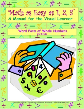 Preview of Word Form of Whole Numbers 2nd Grade