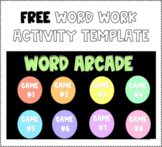 Word Game Arcade Template