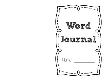 word work journal
