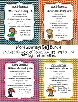 Preview of Word Journeys BIG Bundle!