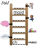 Word Chain Ladders for Vowel Teams