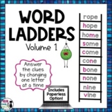 Word Ladder Puzzles for Spelling and Vocabulary Volume 1