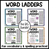 Word Ladder Puzzles Bundle - Spelling and Vocabulary - Pri