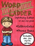 Word Ladders: Diphthongs (1st and 2nd grade)