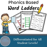 Word Ladders Phonics Worksheets Phoneme Grapheme Mapping