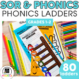 Word Ladders for Phonics Word Chains - Phonics Worksheets 