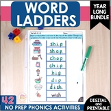 Word Ladders - Word Chains - Printable & Digital Phonics A