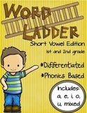 Word Ladders: Short Vowel Edition (1st and 2nd grade)