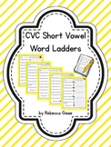 Word Ladders {Short Vowel Sounds}