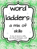 Word Ladders: Vowel Digraph Mix (2nd and 3rd grade)