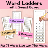 Word Ladders - Word Chaining activities with 780+ Words (S