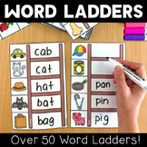 Word Ladders - Word Chains - Phonics and Phonemic Awarenes