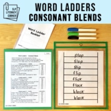 Word Ladders | Word Chains for Consonant Blends L-blends R