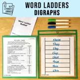 Word Ladders | Word Chains for Digraphs CH SH TH WH CK