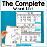 Word Lists for Phonics Skills | CVC Words, Blends, Digraph