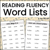Word Lists for Orton-Gillingham, Science of Reading Lesson