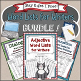 Word Lists for Writers Bundle