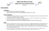 Word Loop: DNA Structure and Replication