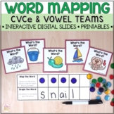Word Mapping - Connecting Phonemes to Graphemes - CVCe & V