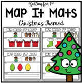Word Mapping Mats // Orthographic Mapping // CHRISTMAS Version