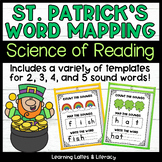 Orthographic Word Mapping Mats St. Patrick's Day Phonics S