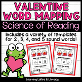 Word Mapping Mats Orthographic Sound Mapping SOR Valentine