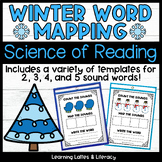 Word Mapping Mats Orthographic Sound Mapping SOR Winter Ce