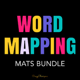 Word Mapping Mats Phonics Centers Kindergarten 1st Grade