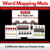 Word Mapping Mats (Sushi Theme)