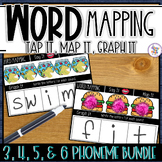 Word Mapping Mats for 3, 4, 5 and 6 Phonemes - Sound Mats 