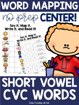 Word Mapping NO PREP Centers (Short Vowel CVC Words)