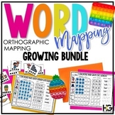 Word Mapping Worksheets and Centers | Orthographic Mapping