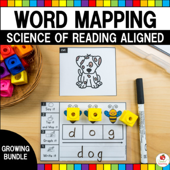 Preview of Word Mapping | Orthographic Mapping Mats | Science of Reading Aligned