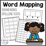 Word Mapping, Spelling and Dictation Sheets
