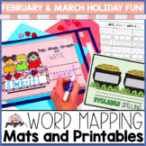 Word Mapping Templates l February and March