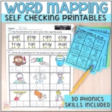 Word Mapping Worksheets - Connecting Phonemes to Graphemes