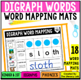Word Mapping Worksheets (Digraphs - Orthographic Mapping)