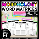 Word Matrices - Latin GROWING BUNDLE  - Structured Word In