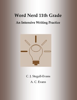 Preview of Word Nerd: 11th Grade A Common Core Intensive Writing Practice (30 Days)