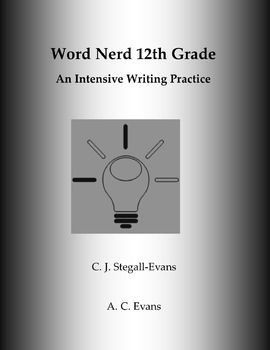 Preview of Word Nerd: 12th Grade A Common Core Intensive Writing Practice (30 Days)