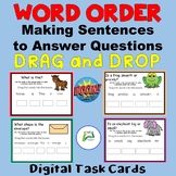 Word Order 1 - Make a sentence to answer a question BOOM t