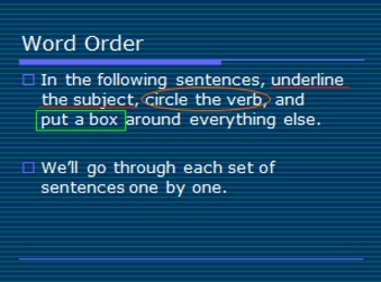 Preview of Inverted Word Order Unit