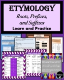 Word Origin - Etymology -  Roots, Suffixes, and Prefixes I