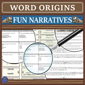 Preview of Word Origins: Fun Narratives