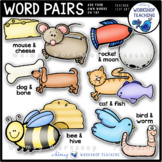 Word Pairs Clip Art | Images Color Black White