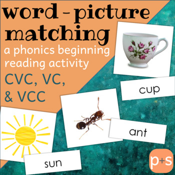 Preview of Word-Picture Matching Cards