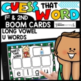 Long Vowel u Games No Prep Literacy Centers Boom Cards